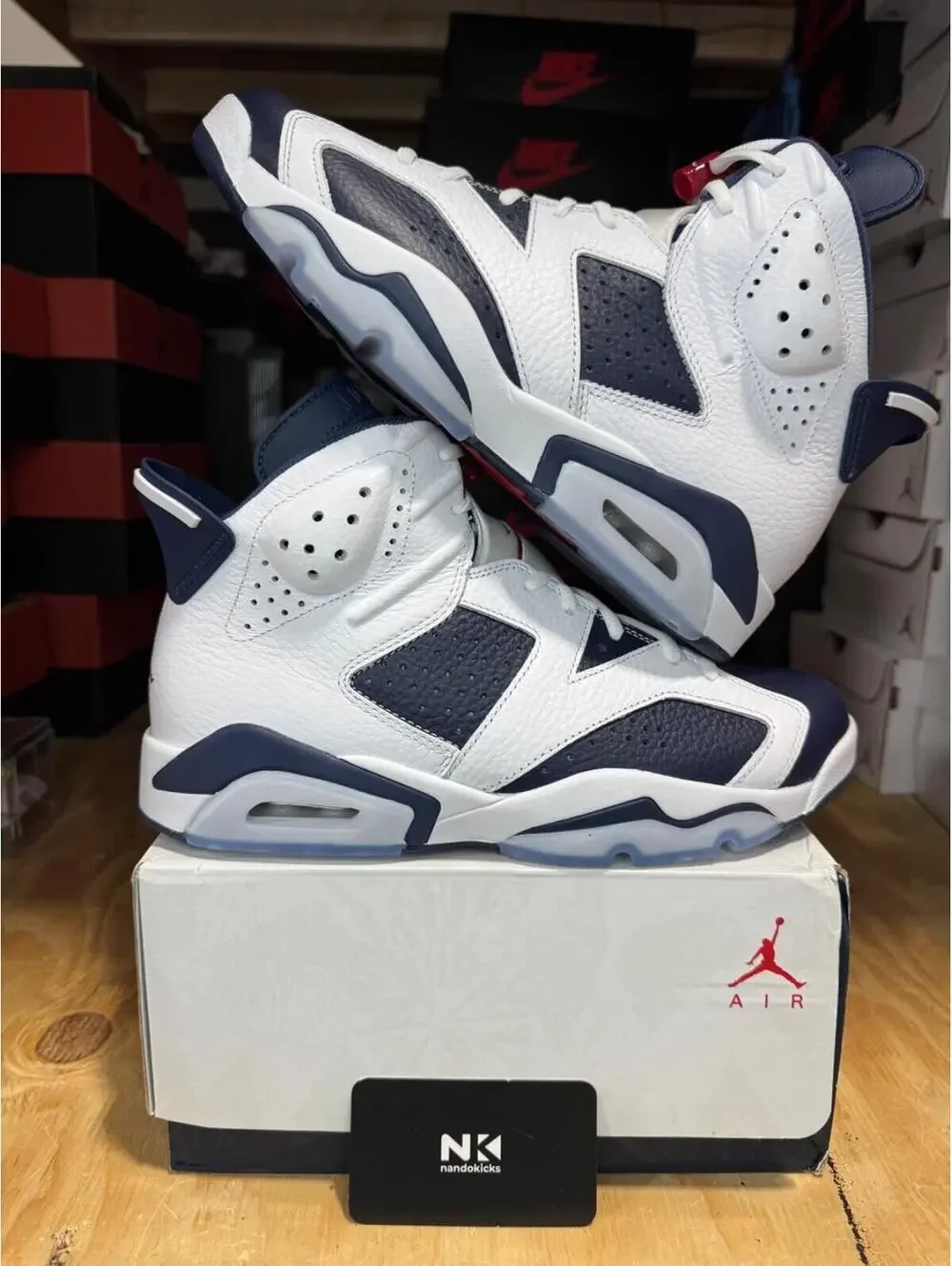 Air Jordan 6 Retro 'Olympic' 2024 MENS SIZE 10.5M